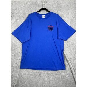 Vtg 2005 World Series of Poker T-Shirt Mens XL Blue Embroidered Logo Collectors
